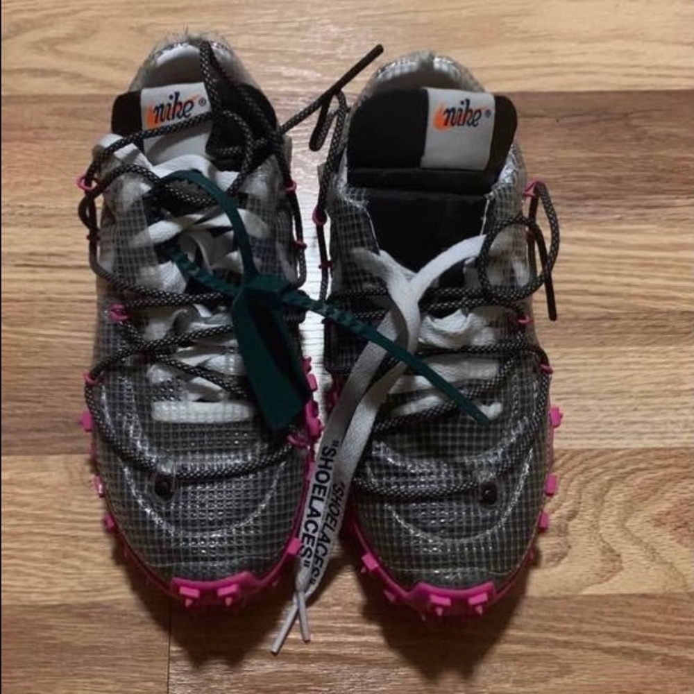 Nike vapor street off-white black laser fuchsia